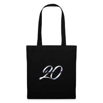 Argent 20 - Sac en tissu - noir - Devant