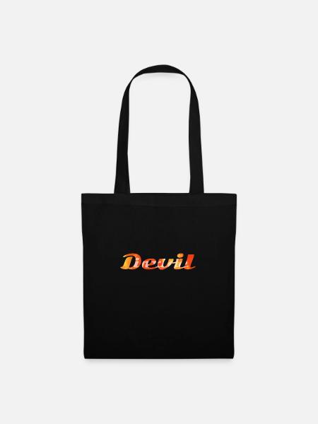 DEVIL INXIDE - Tote Bag - black