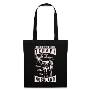 Terapi Norrland light - Sac en tissu - noir - Devant