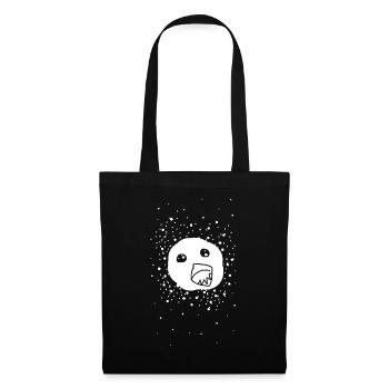 Monstre monstre fête - Sac en tissu - noir - Devant