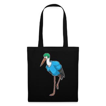 Sports de football américain à Stork - Sac en tissu - noir - Devant