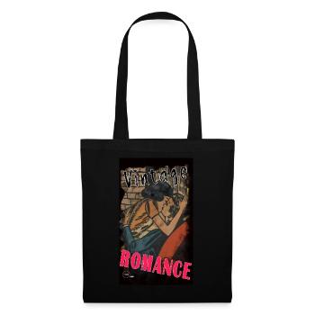 VINTAGE ROMANCE 6 von Yume Origins - Stoffbeutel - Schwarz - Vorne