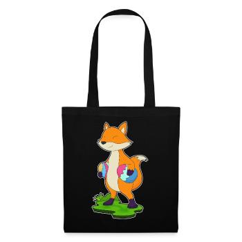 Fox Easter Easter Eggs - Tote Bag - black - Front