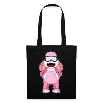 Lunettes de natation pour lapins Été - Sac en tissu - noir - Devant