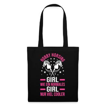 Steckenpferd Hobbyhorse Hobby Horsing - Tote Bag - black - Front