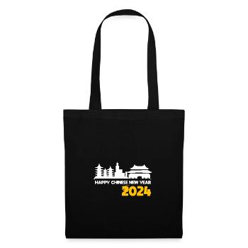 Chinese New Year Dragon China Asian I Gift - Tote Bag - black - Front