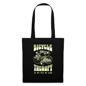 Vélothérapie - Sac en tissu - noir - Devant