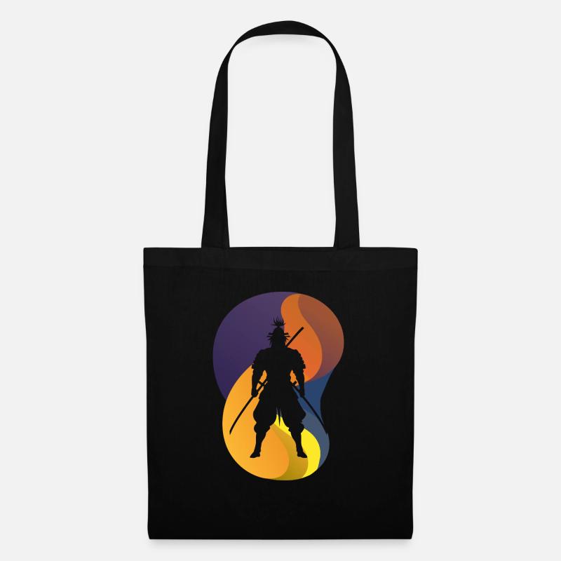Samurai Ninja Karate - Stoffbeutel - Schwarz