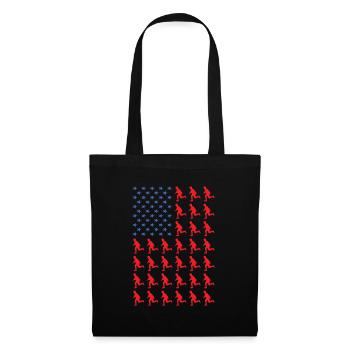 Sport Us Flag Airsoft - Tote Bag - black - Front