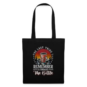 Fête, Amis, Soirée entre filles, Communauté - Sac en tissu - noir - Devant