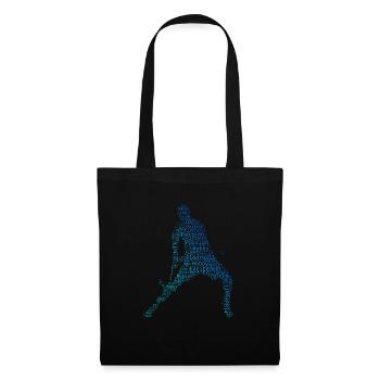 Women's Hockey Floorball Indoor Bandy - Tote Bag - black - Front