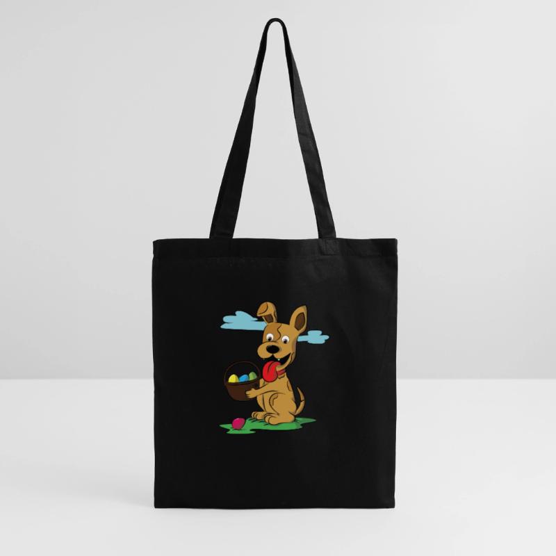 Funny Easter Dog Dog Easter Easter Eggs Easter Basket Tote Bag