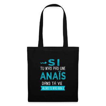 Anaïs Si tu n as pas une anaïs - Sac en tissu - noir - Devant
