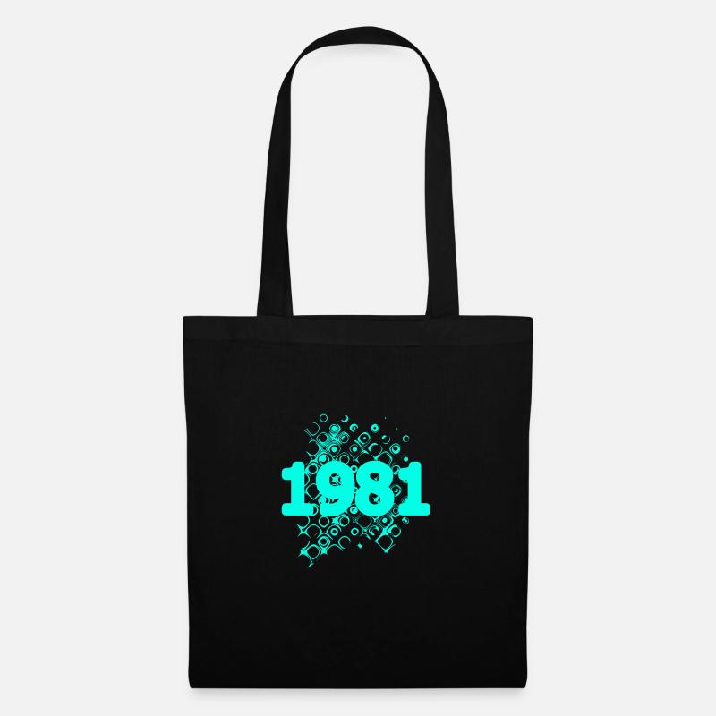 1981 1981 - Stoffbeutel - Schwarz