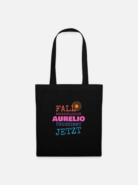 Aurelio - Stoffbeutel - Schwarz