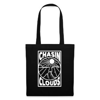 Chasin Clouds Paragliding Vector - Tote Bag - black - Front