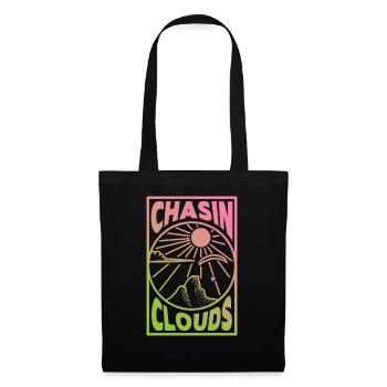 Chasin Clouds Paragliding Gradient - Tote Bag - black - Front