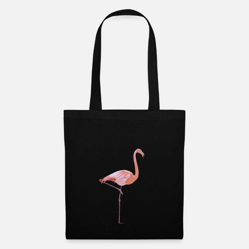 flamingo - Tote Bag - black