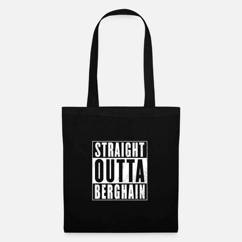 Techno - Sac en tissu - noir