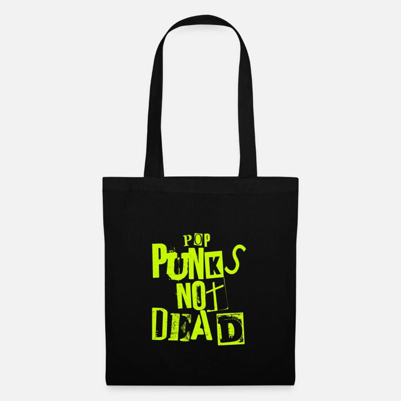 Pop Punks Not Dead - Vintage Grunge - Pop Punk Is - Stoffbeutel - Schwarz