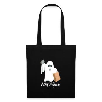 I Got A Rock Ghost - Sac en tissu - noir - Devant