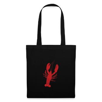 Lobster Vintage - Stoffbeutel - Schwarz - Vorne