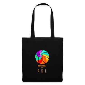 Basketball - This is an Art - Court Varsity Art - Tote Bag - black - Front