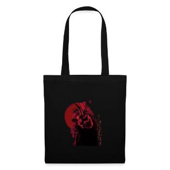 Japanese Oni Mask Demon Hannya Oger - Tote Bag - black - Front