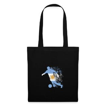 Équipe nationale d’Argentine Coupe du monde - Sac en tissu - noir - Devant