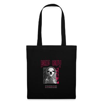 Bad Boy Dog Streetwear - Stoffbeutel - Schwarz - Vorne