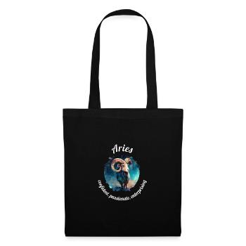 Aries Zodiac Sign Aries Astronomy - Tote Bag - black - Front