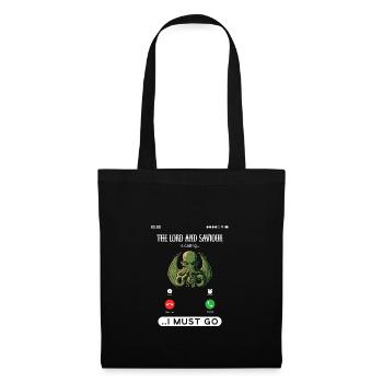 Cthulhu Is Calling, Cosmic Horror Call Cthulhu - Stoffbeutel - Schwarz - Vorne