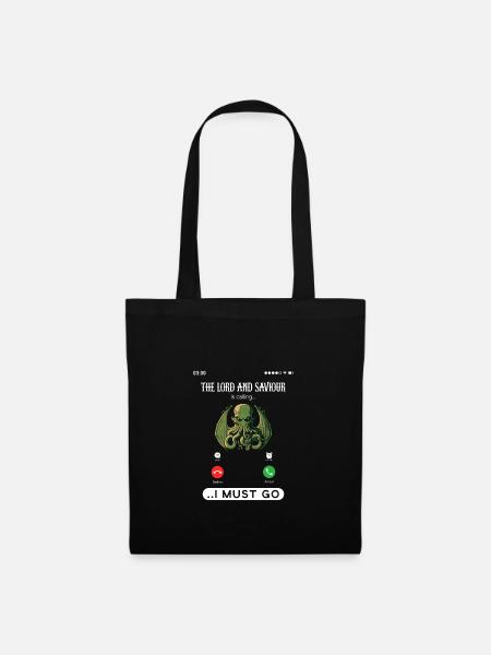 Cthulhu Is Calling, Cosmic Horror Call Cthulhu - Stoffbeutel - Schwarz