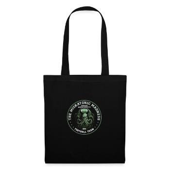 Cthulhu Miskatonic Football Team, Cosmic Horror - Stoffbeutel - Schwarz - Vorne
