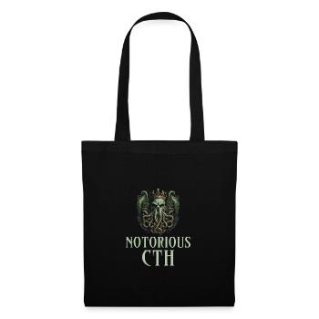 Notorious Cthulhu - Stoffbeutel - Schwarz - Vorne