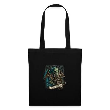 Cthulhu Tarot Card, The Emperor, Cosmic Horror - Stoffbeutel - Schwarz - Vorne
