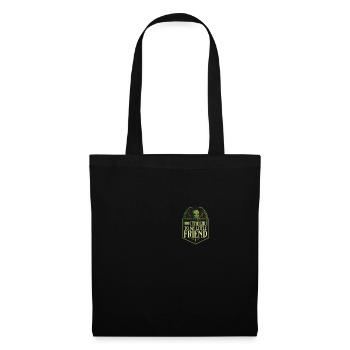 Cthulhu Fake Pocket, Cosmic Horror Cute Kawaii - Tote Bag - black - Front