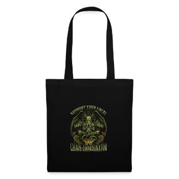Coordinateur du Chaos de Cthulhu, Horreur cosmique Cthulhu - Sac en tissu - noir - Devant