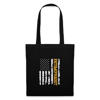 Entomophagy Flag, Patriotic Insect Protein - Stoffbeutel - Schwarz - Vorne