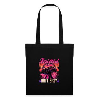 Citation Hot Rod Drift, Retro Muscle Car Womens Hot - Sac en tissu - noir - Devant