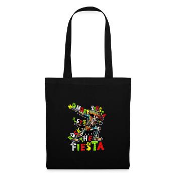 Chemise de fête Cinco de Mayo - plus de sieste, fiesta - Sac en tissu - noir - Devant