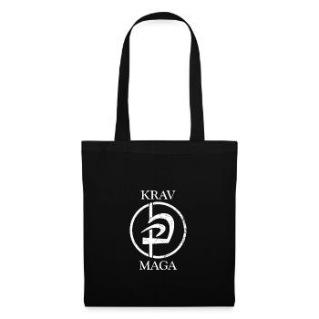 Athlète de Krav Maga Sport - Sac en tissu - noir - Devant