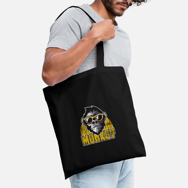 Animaux d'évolution de singe Sac en tissu