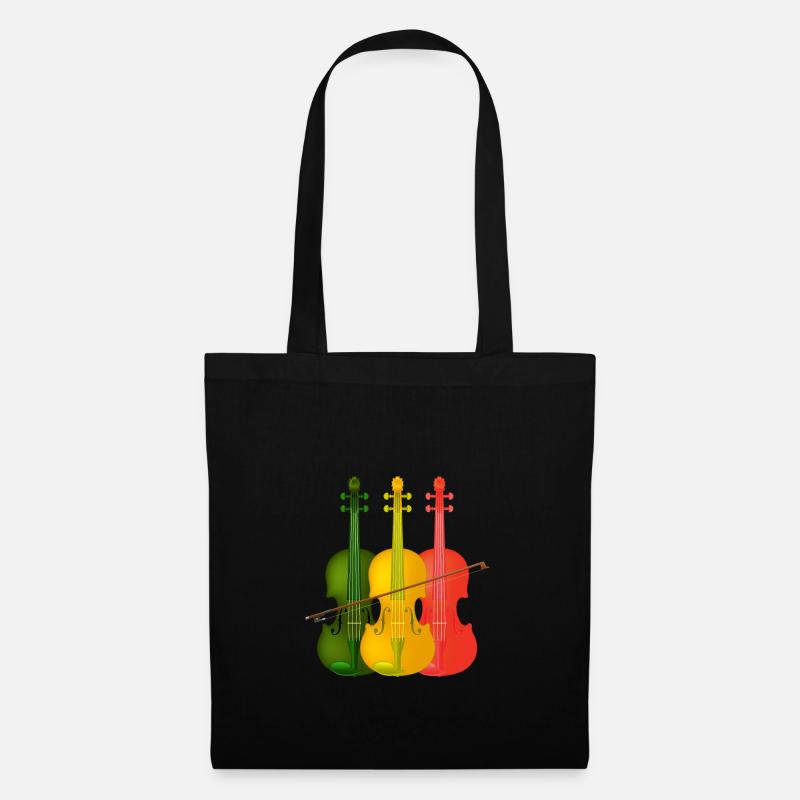 Violoncelle violoncelle - Sac en tissu - noir