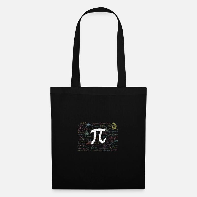 Mathe - Stoffbeutel - Schwarz