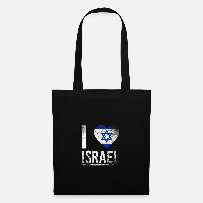 Israel Davidstern Religion - Stoffbeutel - Schwarz