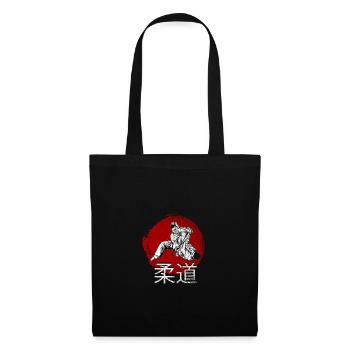 Judo - Sac en tissu - noir - Devant