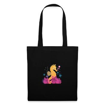 Seahorse seahorse - Tote Bag - black - Front