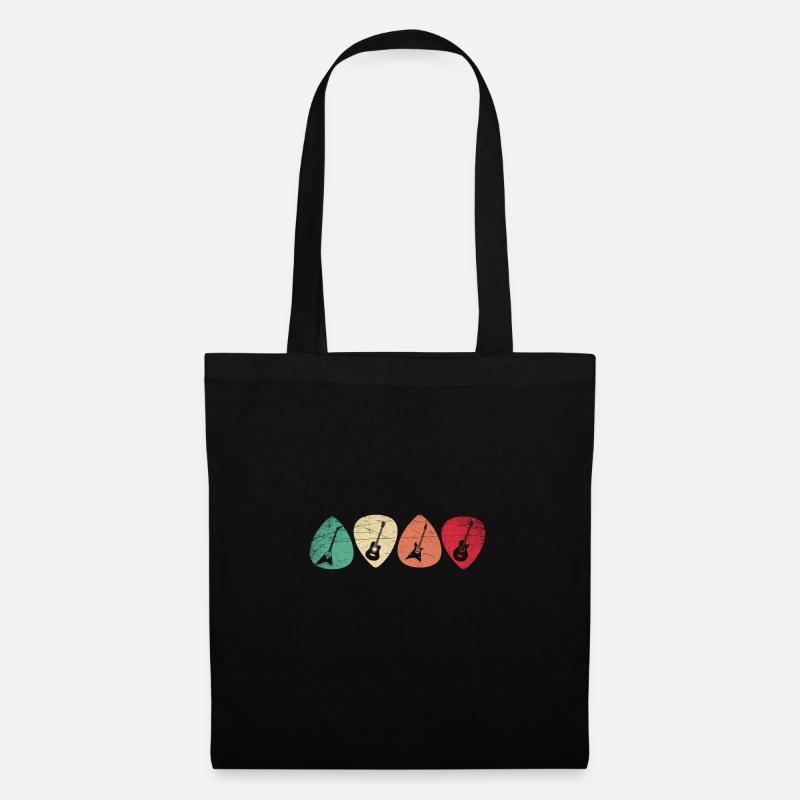 Guitar guitarist - Tote Bag - black