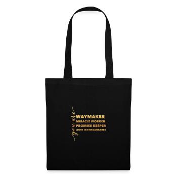 Waymaker & Christian Clothing - Tote Bag - black - Front